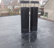 Het eindresultaat met Firestone EPDM